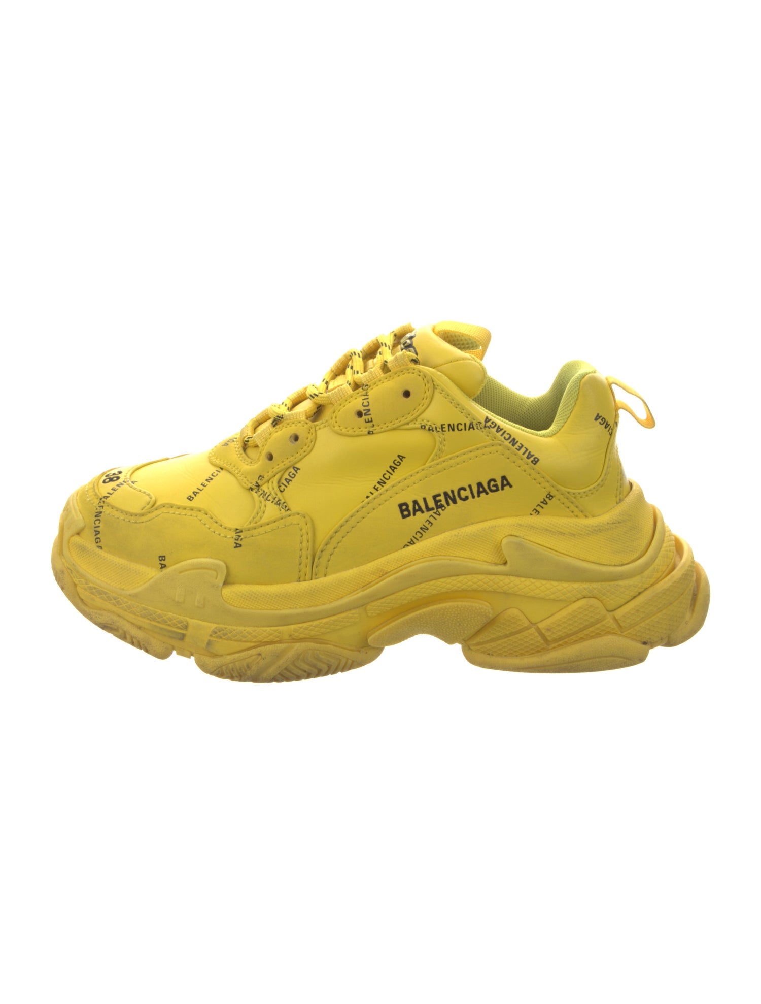 Balenciaga Triple S 'All Over Print' Chunky Sneakers