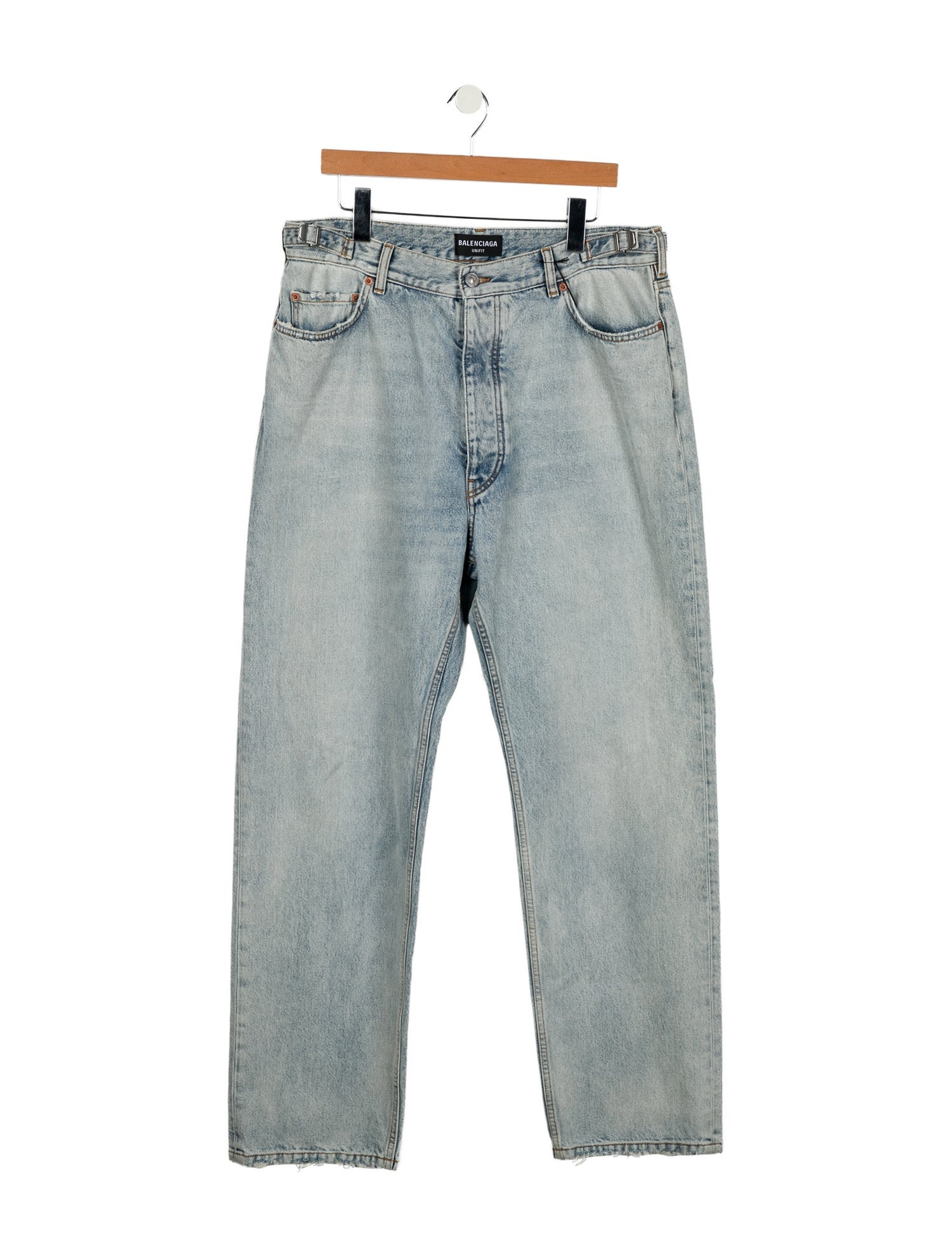 Balenciaga 2022 Straight-Leg Jeans