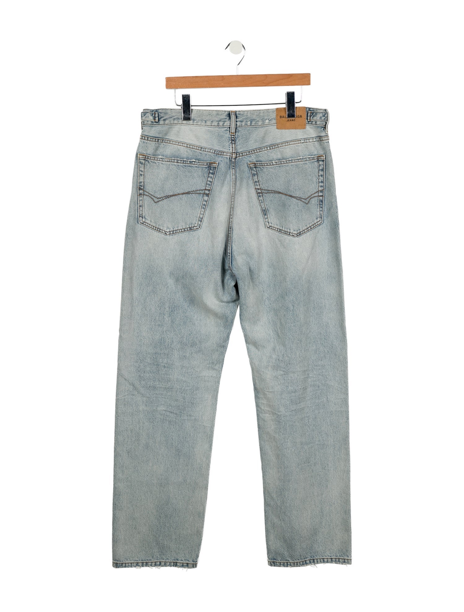 Balenciaga 2022 Straight-Leg Jeans