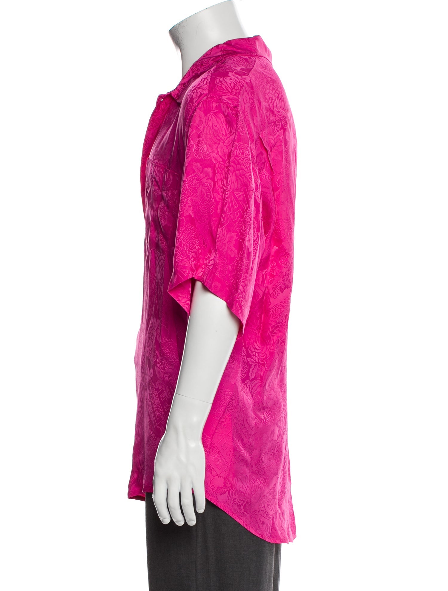 Balenciaga 2021 Floral Print Shirt