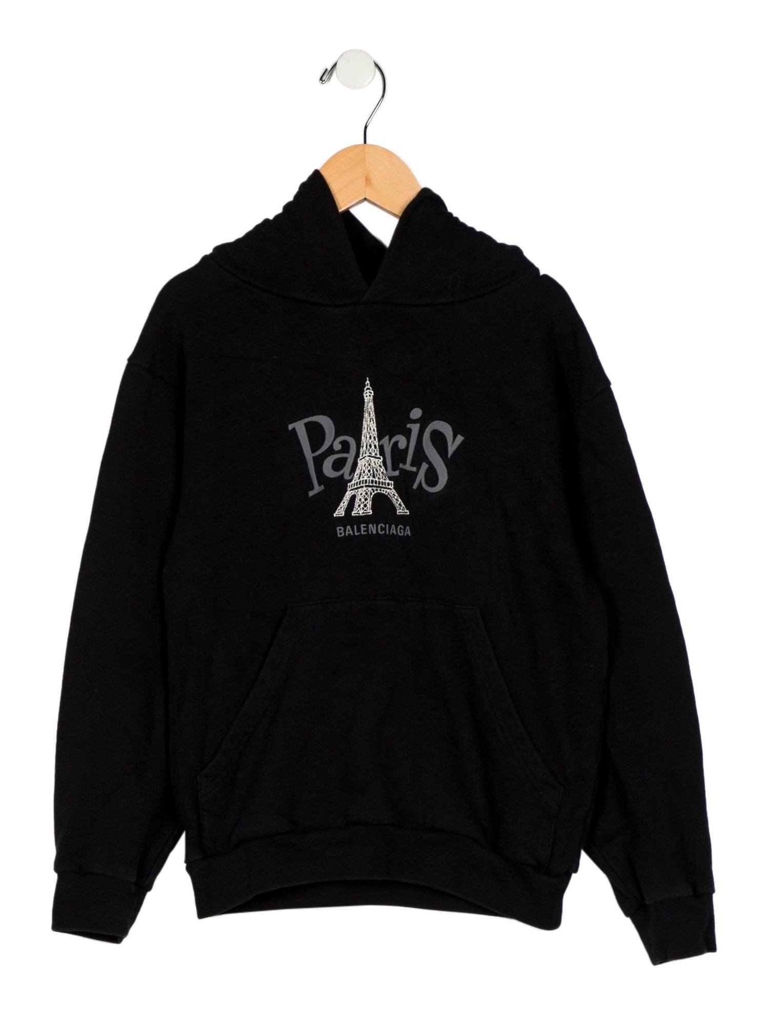 Balenciaga Kids Boys' Embroider-Embellished Hooded Sweatshirt