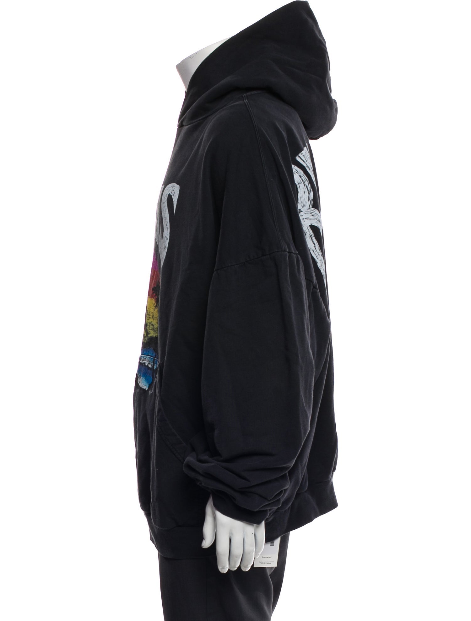 Balenciaga 2023 Graphic Print Hoodie