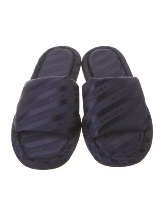 Balenciaga Satin Slides