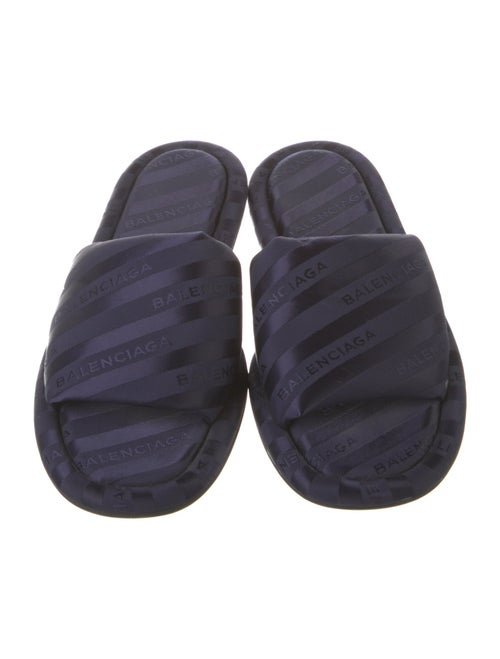 Balenciaga Satin Slides