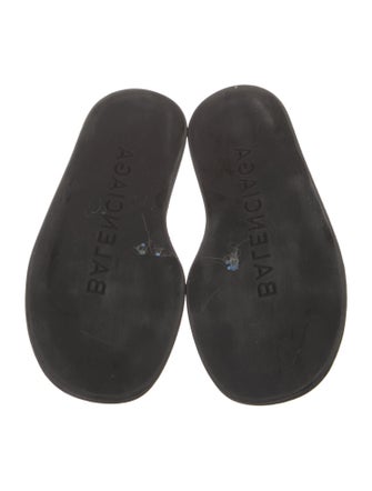 Balenciaga Satin Slides
