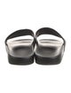 Balenciaga Leather Printed Slides