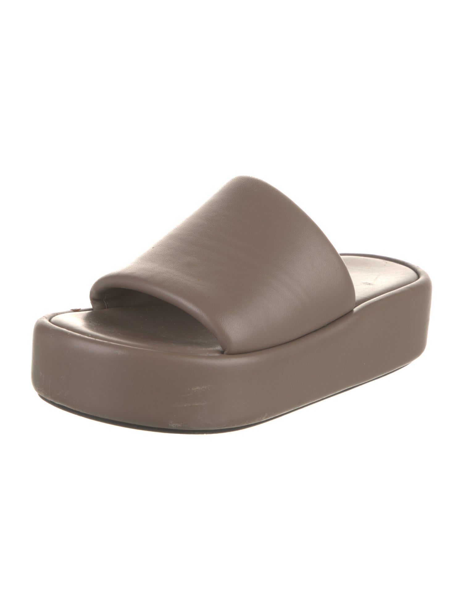 Balenciaga Leather Slides