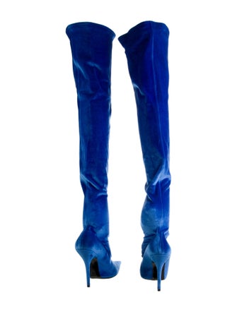 Balenciaga Velvet Sock Boots