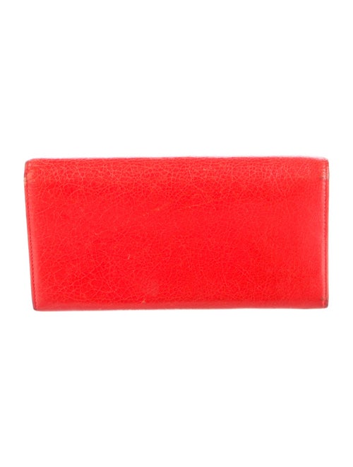 Balenciaga Leather Continental Wallet