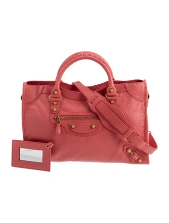 Balenciaga Leather Motocross Classic City