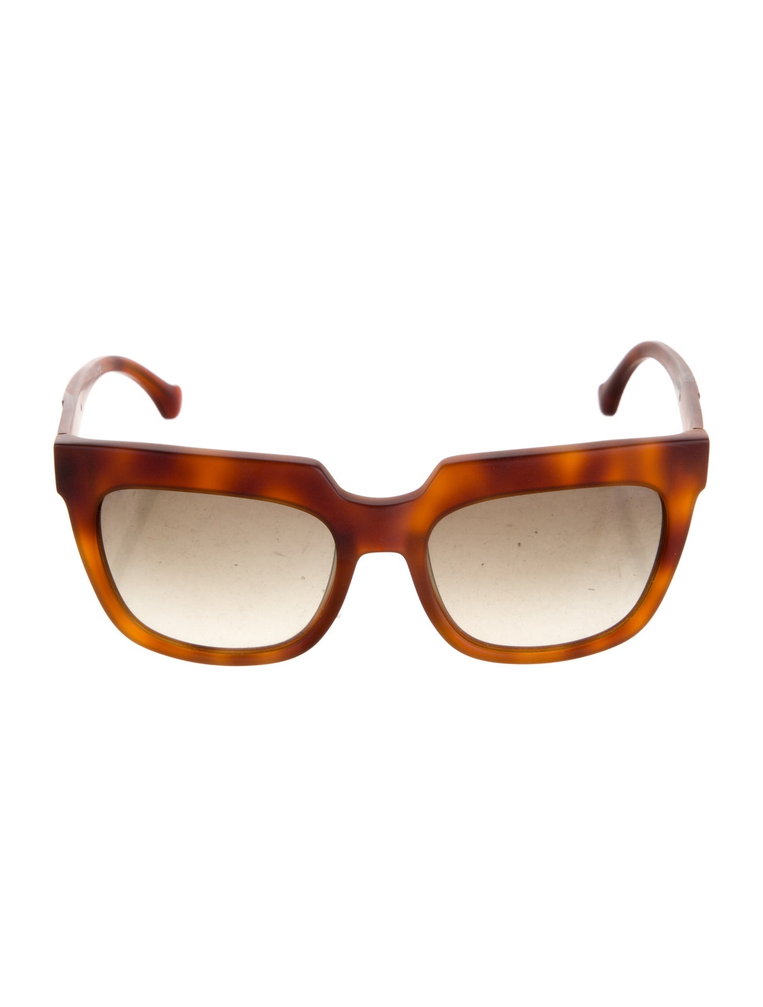 Balenciaga Square Tinted Sunglasses