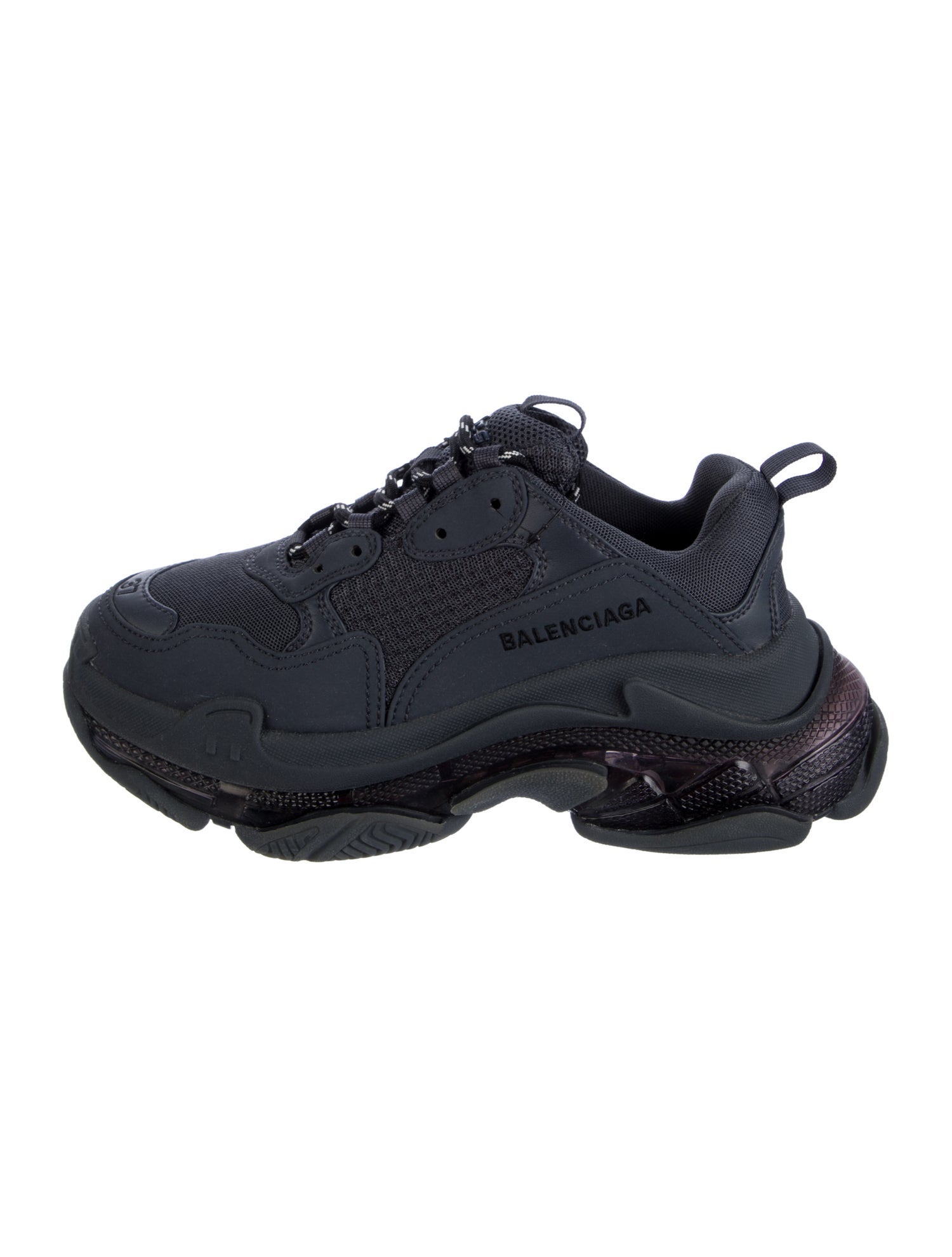 Balenciaga Triple S 'Clear Sole' Chunky Sneakers