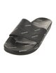Balenciaga Leather Printed Slides