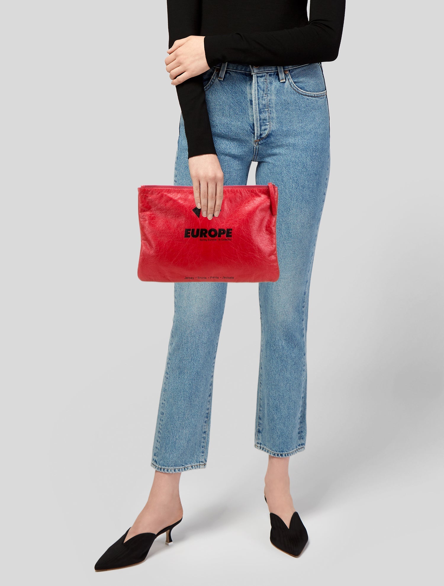 Balenciaga Leather Portfolio