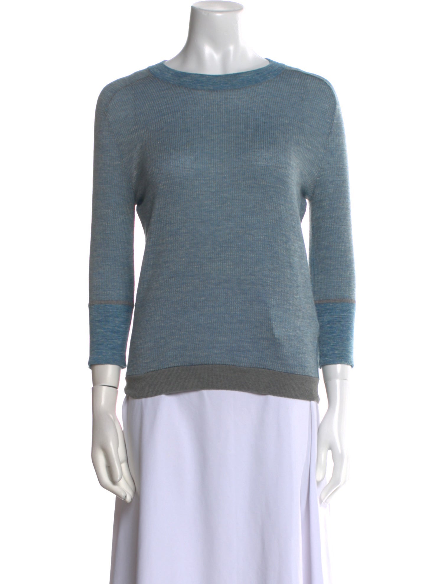 Balenciaga 2012 Bateau Neckline Top