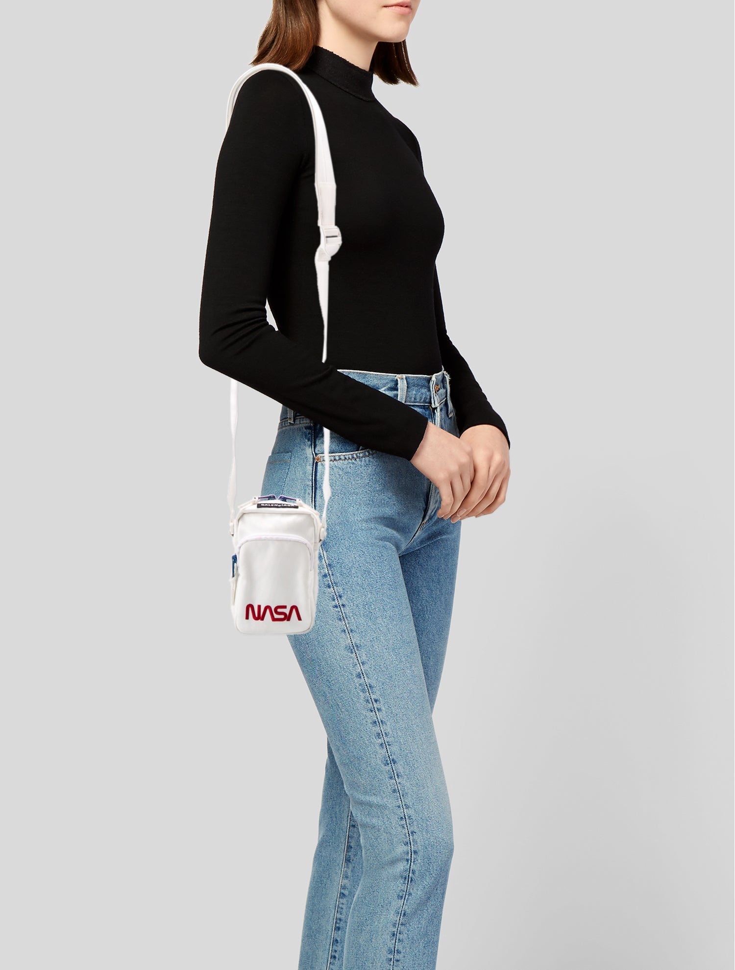 Balenciaga Canvas Clutch