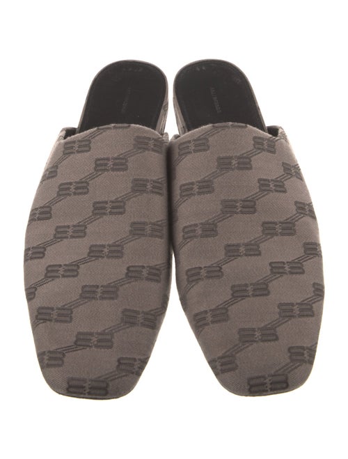 Balenciaga Canvas Printed Slippers