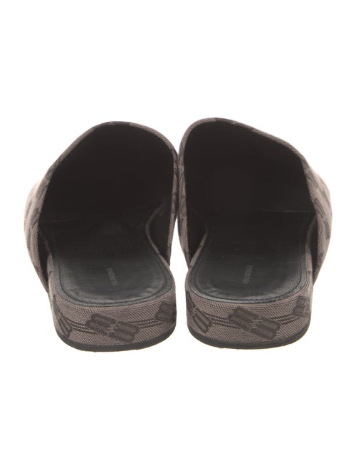 Balenciaga Canvas Printed Slippers