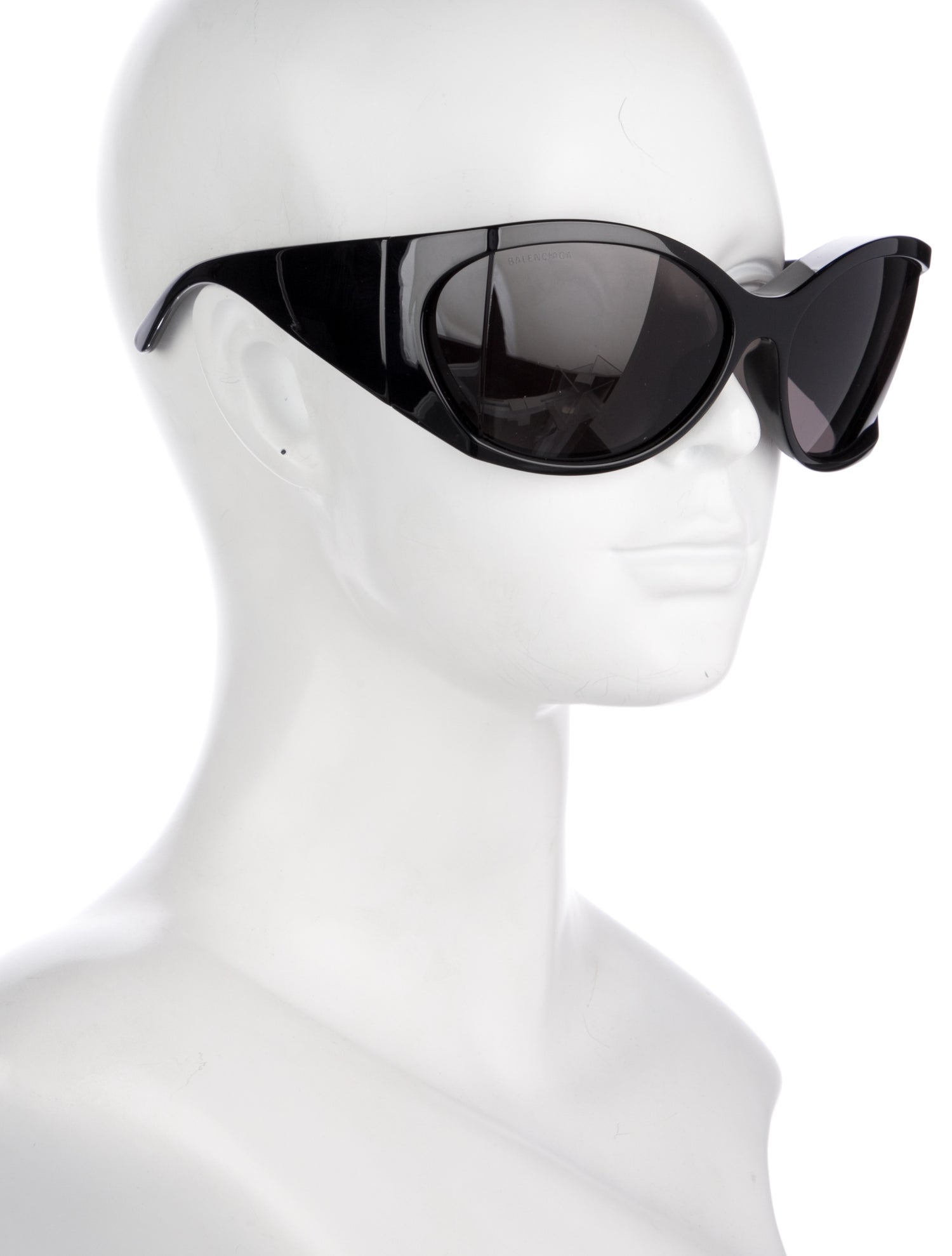 Balenciaga Oversize Tinted Sunglasses