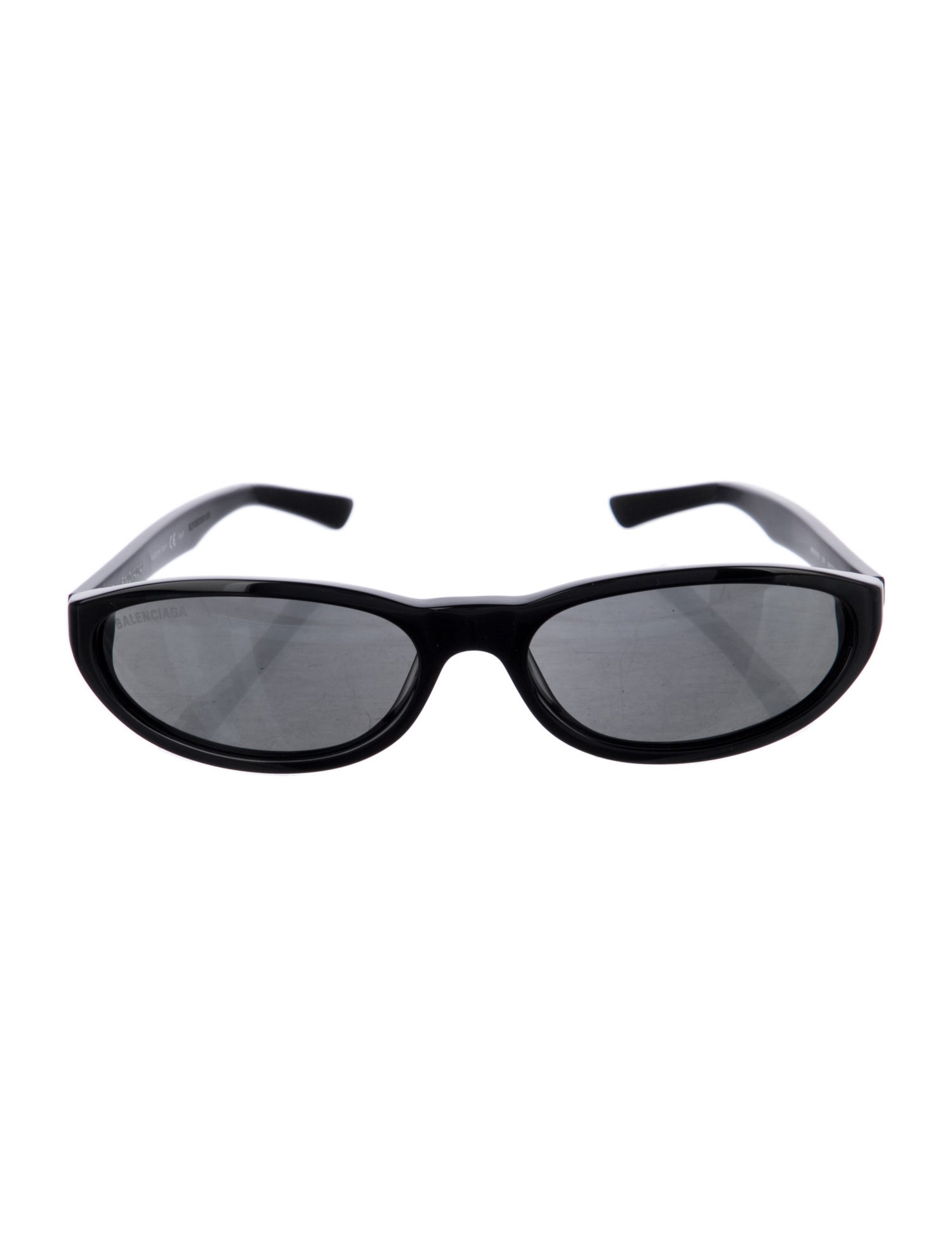 Balenciaga Narrow Tinted Sunglasses