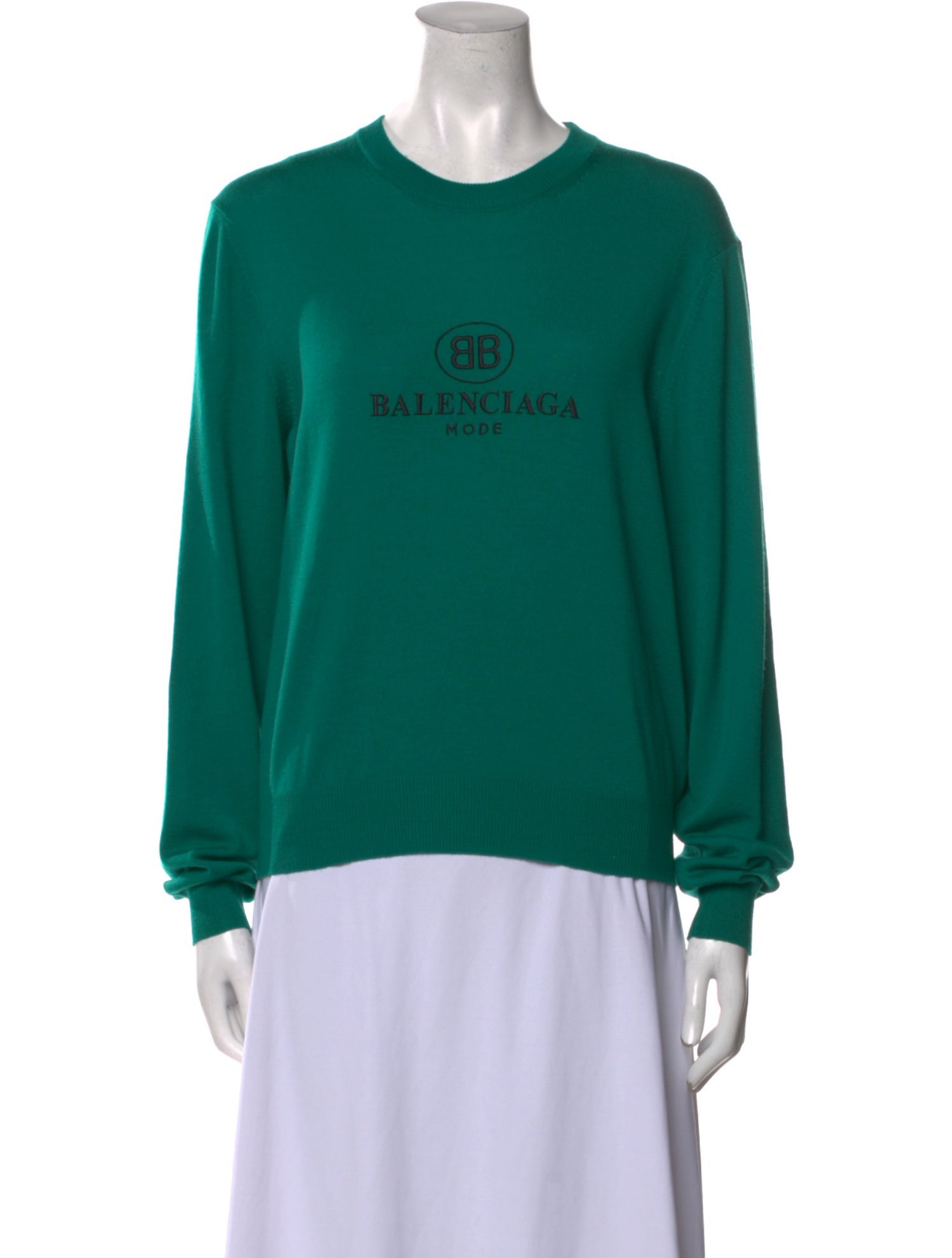 Balenciaga 2018 Virgin Wool Sweatshirt