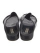 Balenciaga Leather Slides