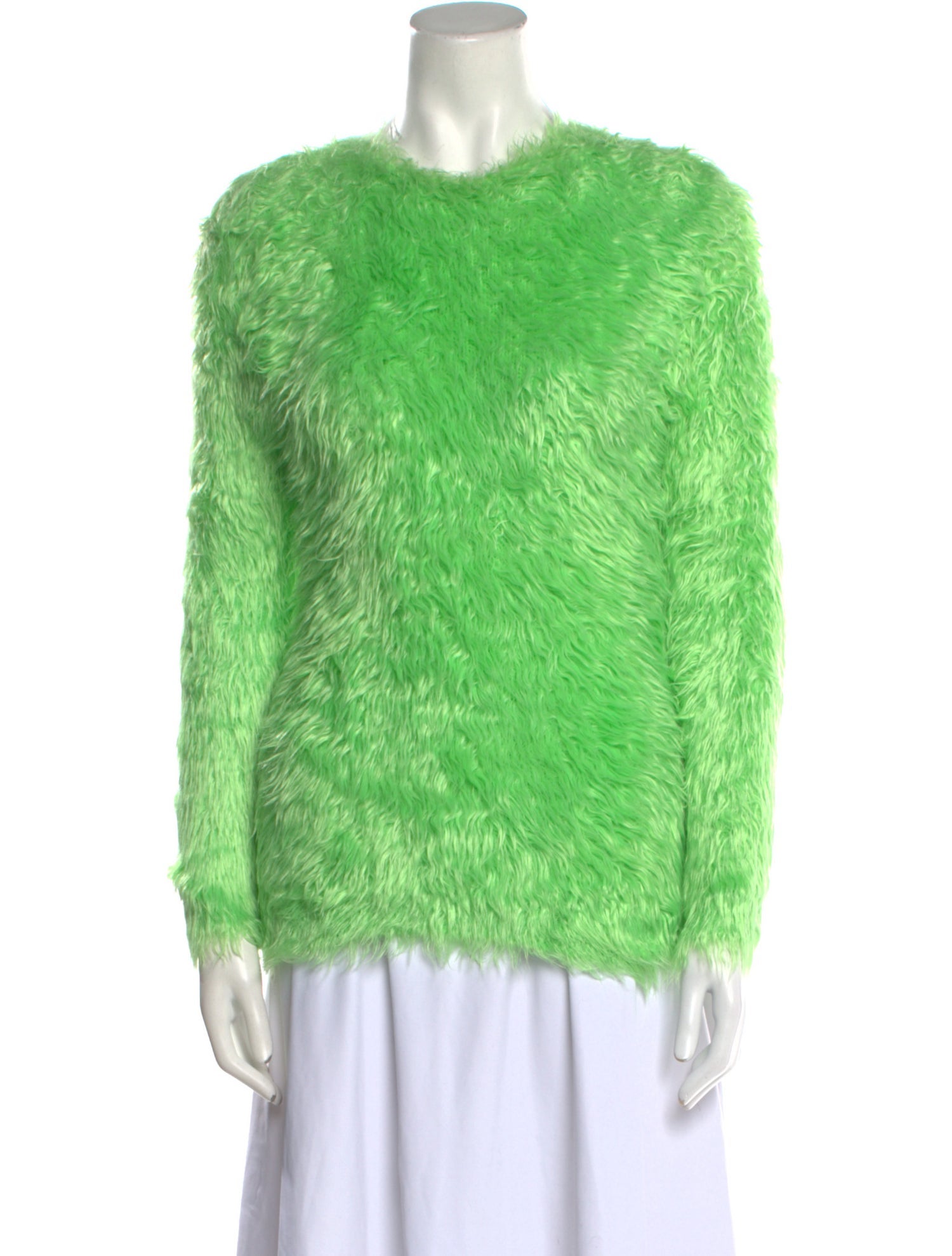 Balenciaga 2018 Faux Fur Sweater