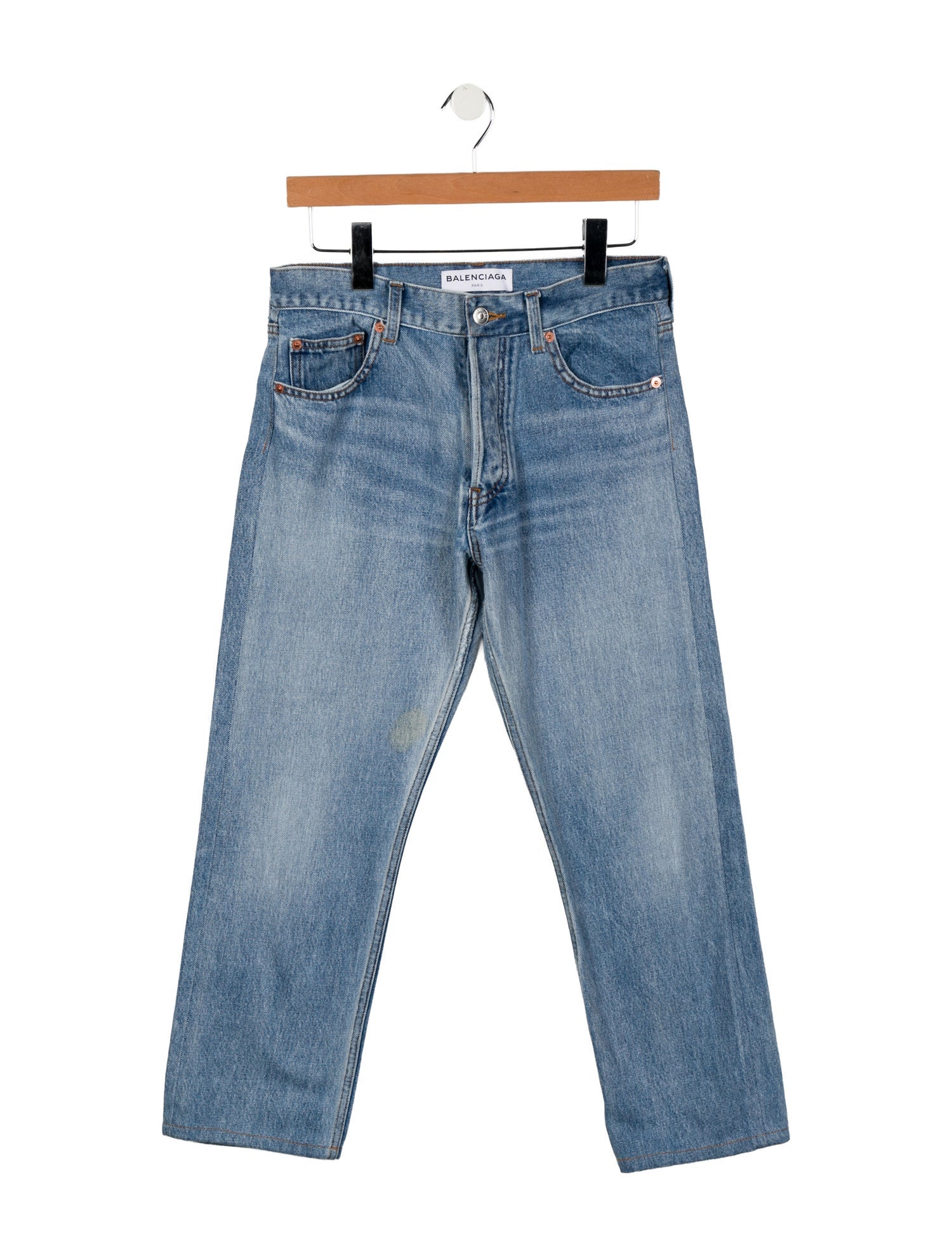 Balenciaga 2017 Straight Leg Jeans
