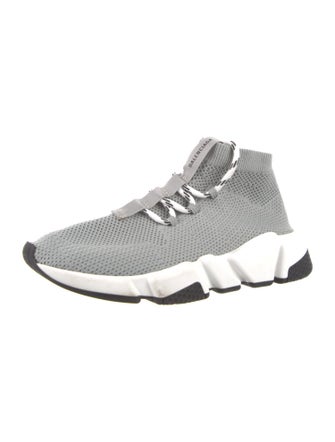 Balenciaga Speed Trainer Lace-Up Sock Sneakers