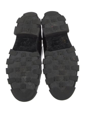 Balenciaga Leather Whipstitch Trim Sneakers