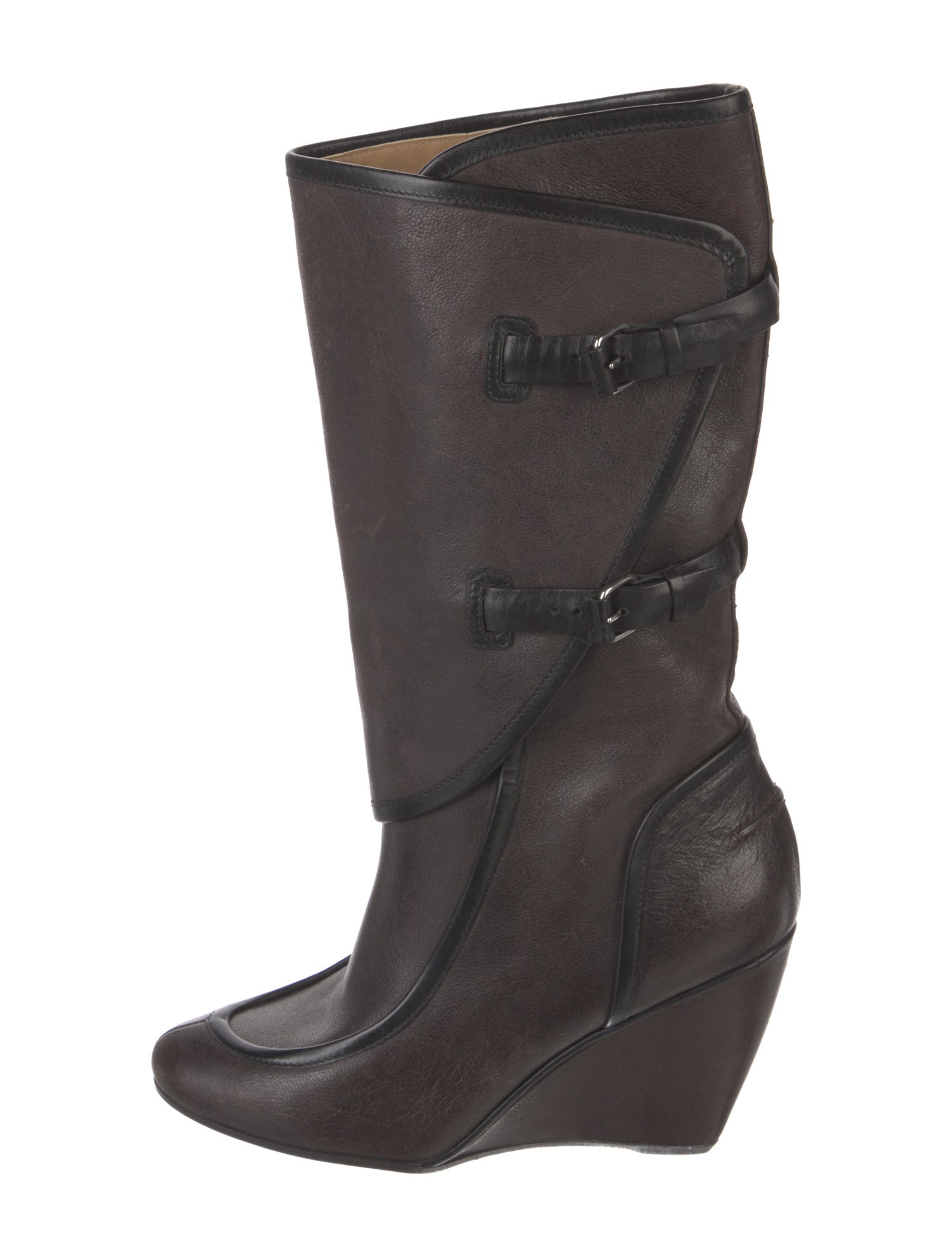 Balenciaga Leather Rain Boots