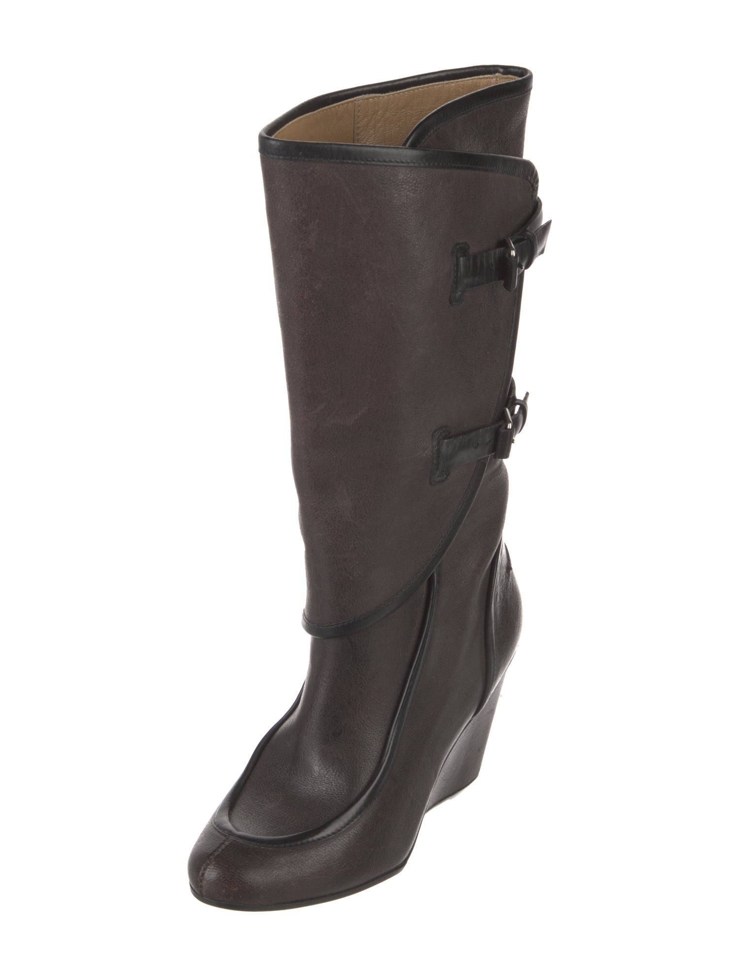 Balenciaga Leather Rain Boots