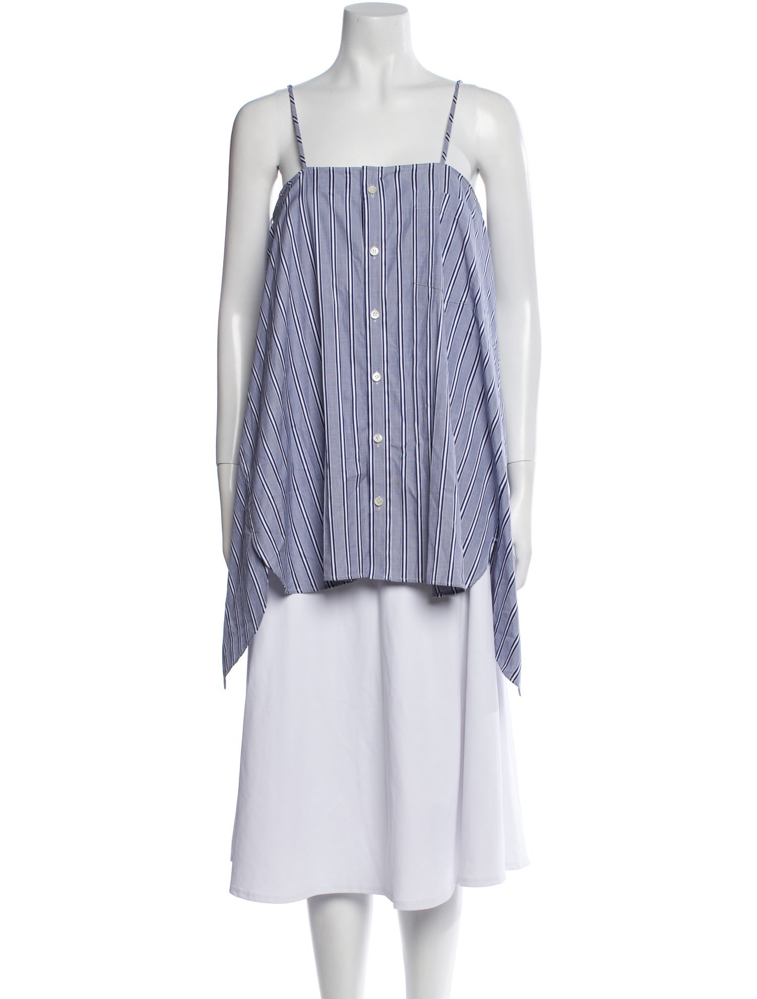 Balenciaga 2016 Striped Tunic