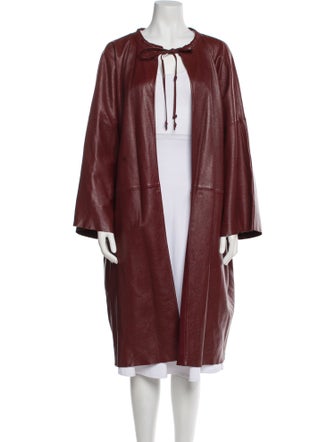 Balenciaga 2016 Leather Coat