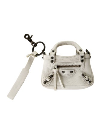 Balenciaga white bag accessory