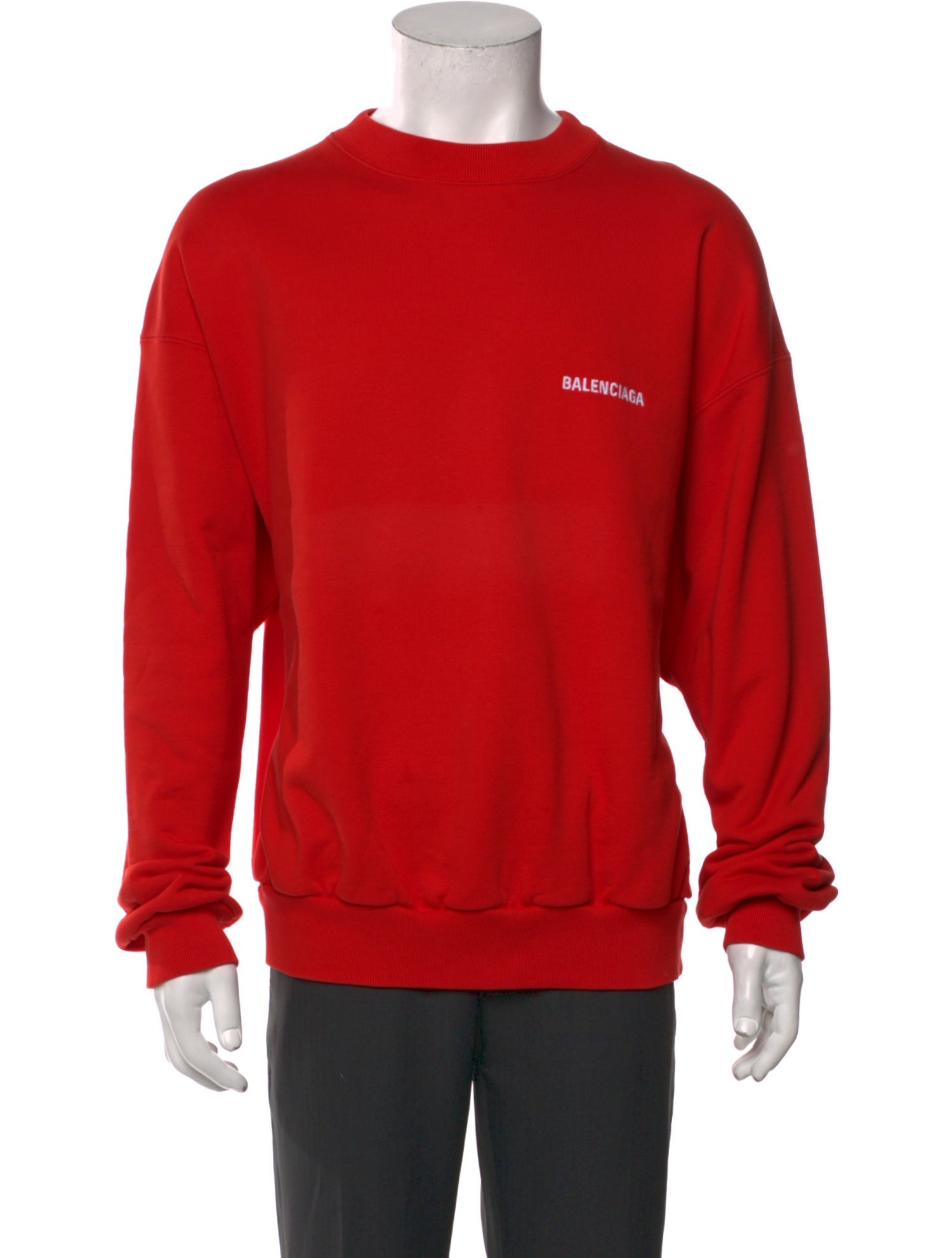 Balenciaga 2021 Signature Logo Sweatshirt