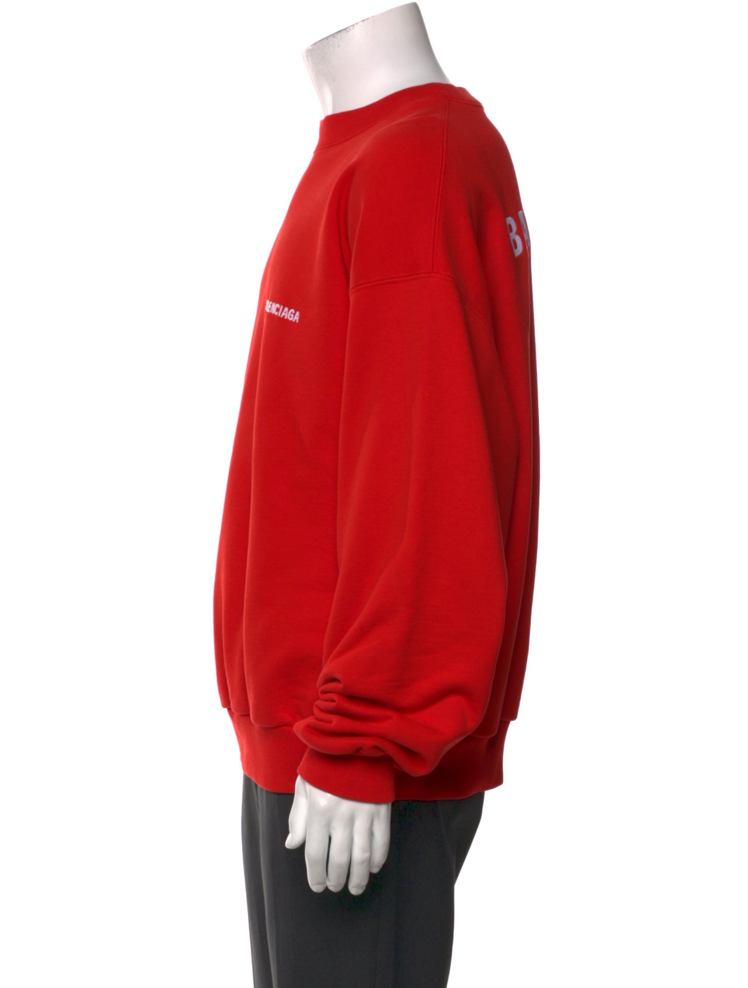 Balenciaga 2021 Signature Logo Sweatshirt