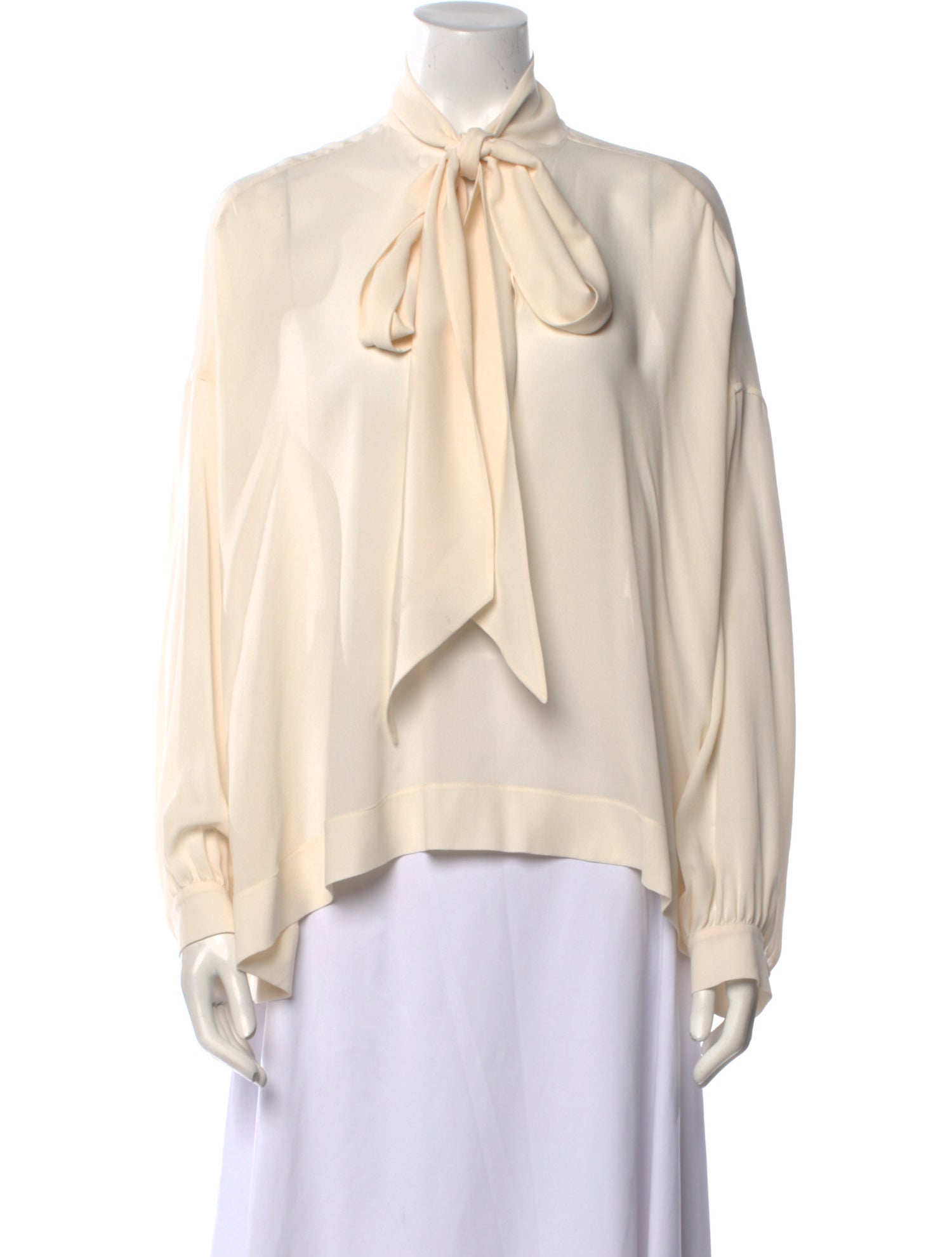 Balenciaga 2016-2017 Silk Blouse