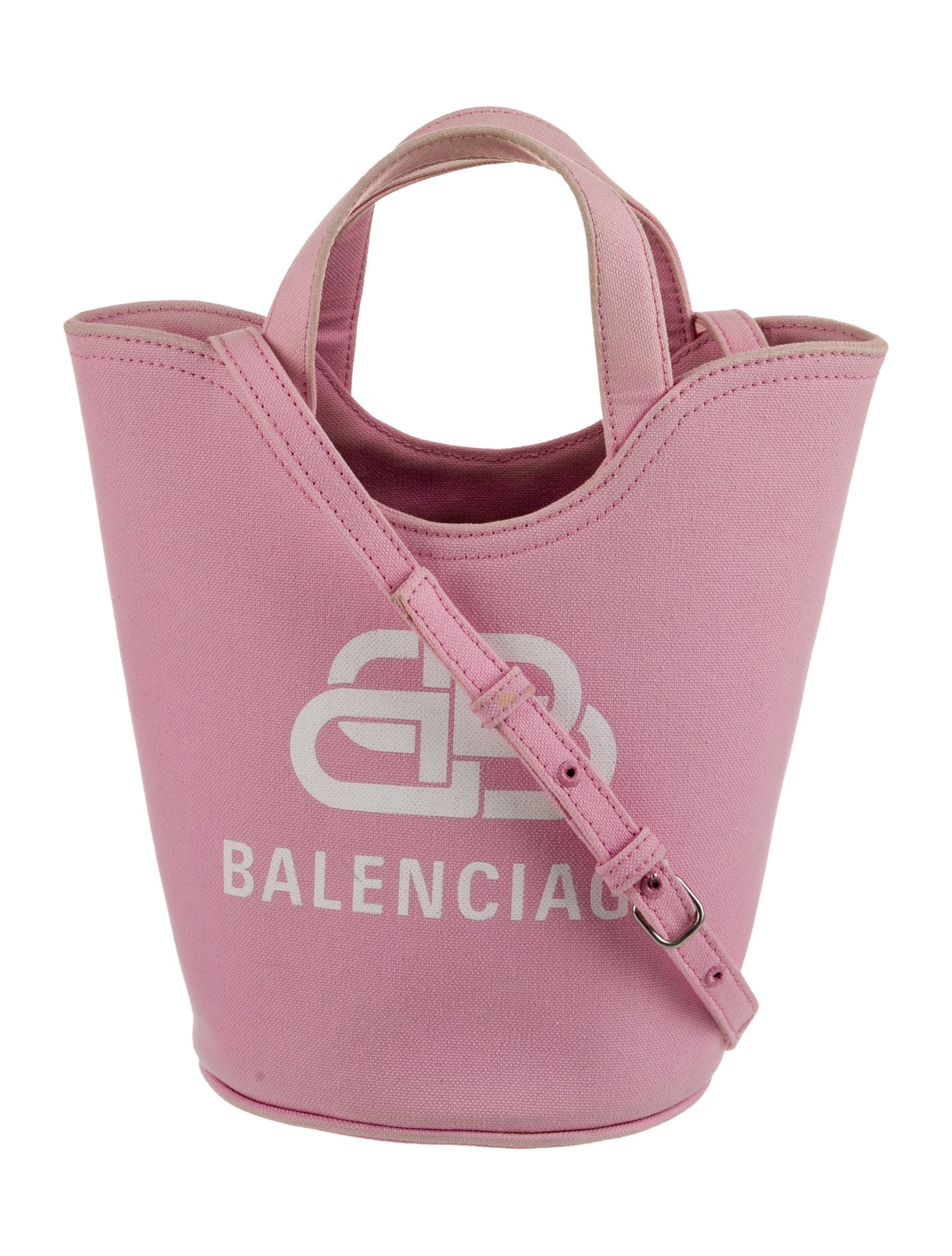 Balenciaga Canvas Bucket Bag