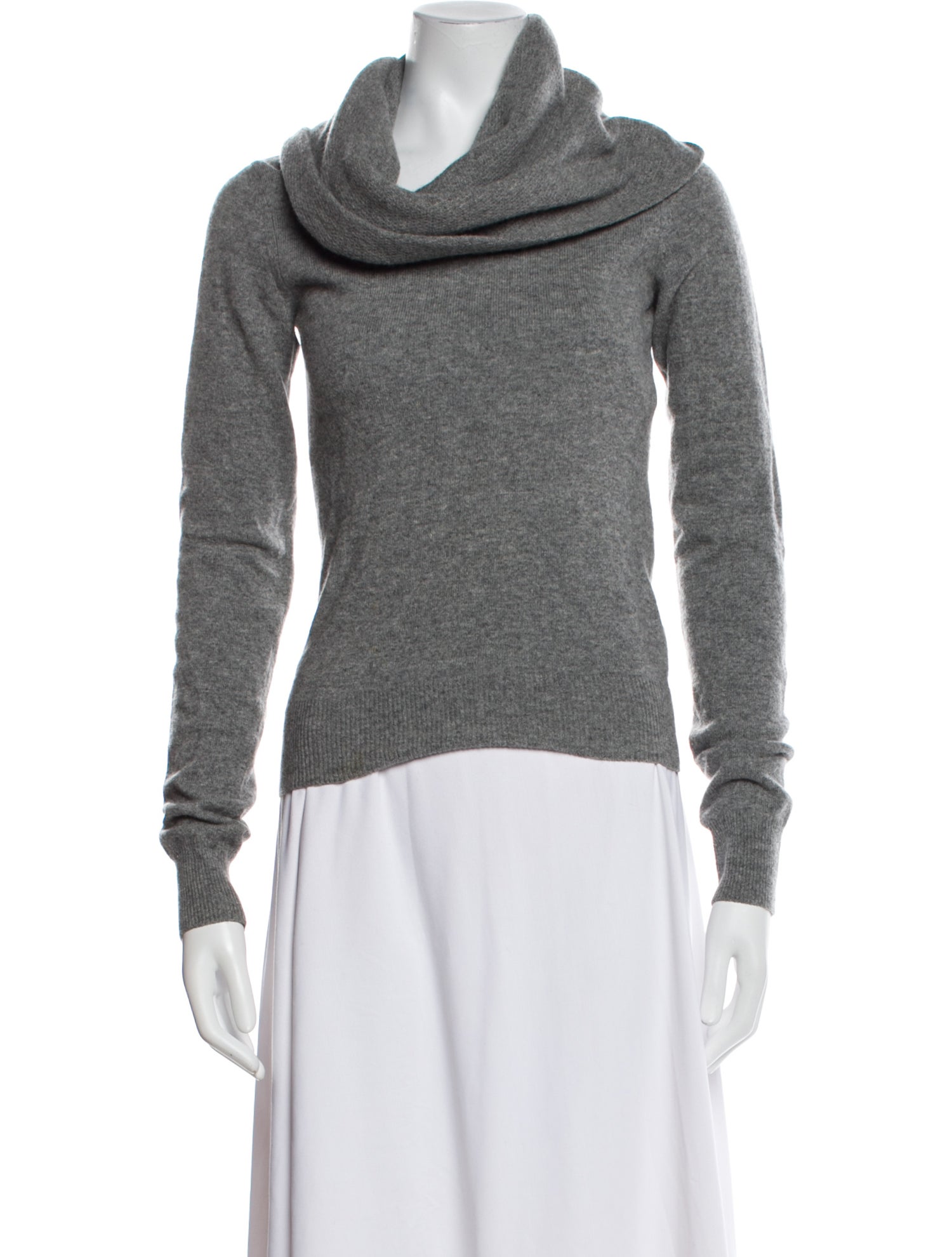 Balenciaga Wool Cowl Neck Sweater