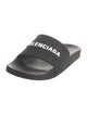 Balenciaga Rubber Graphic Print Slides