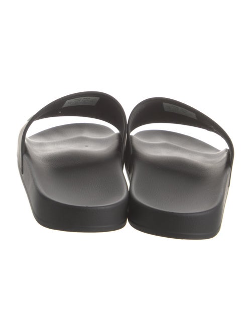 Balenciaga Rubber Graphic Print Slides
