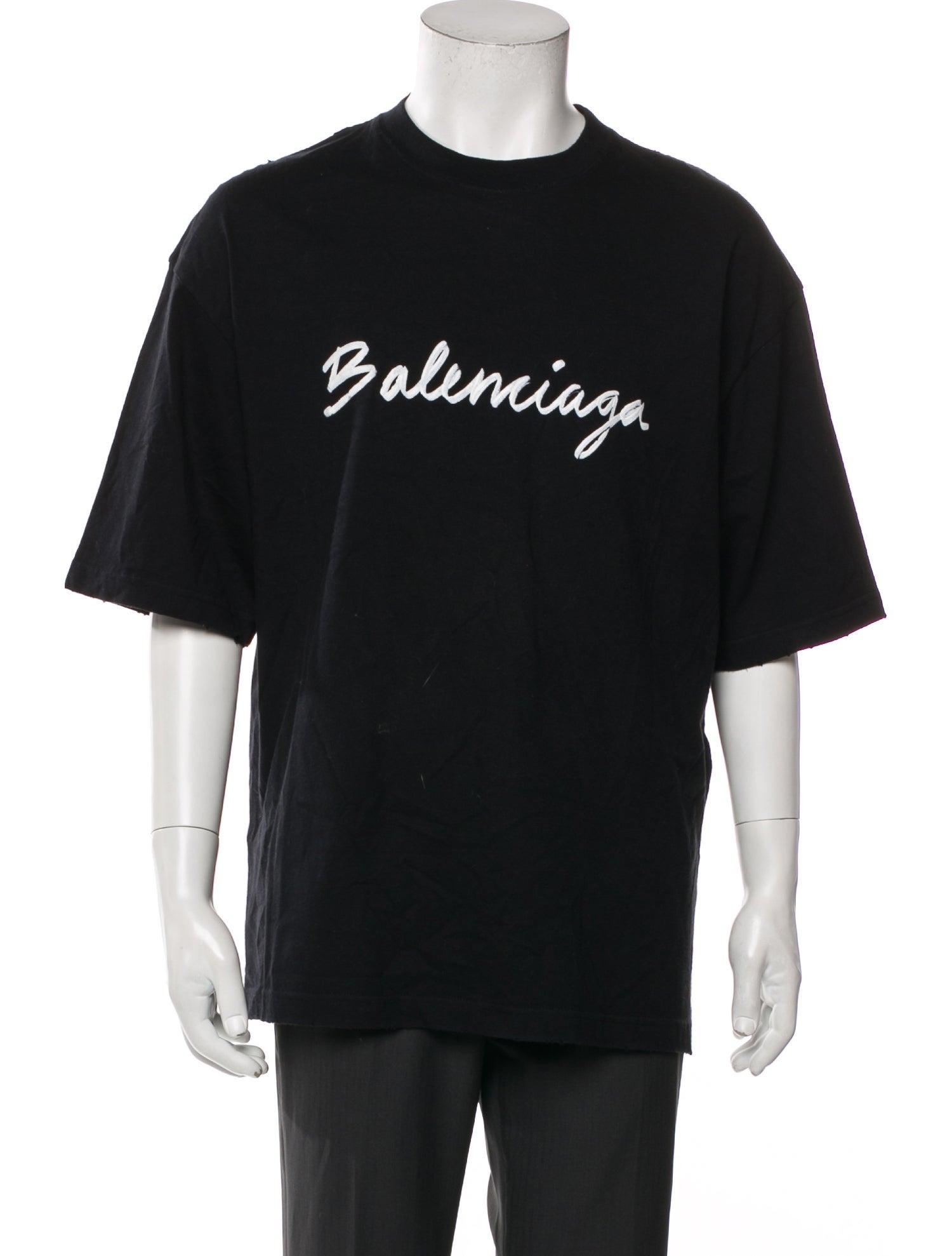 Balenciaga 2022 Signature Logo T-Shirt