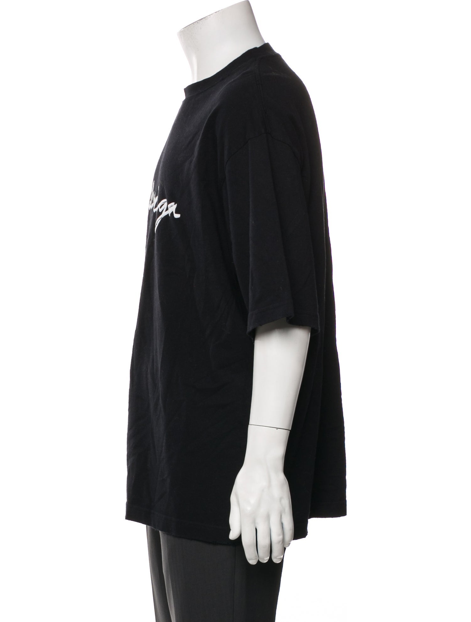 Balenciaga 2022 Signature Logo T-Shirt