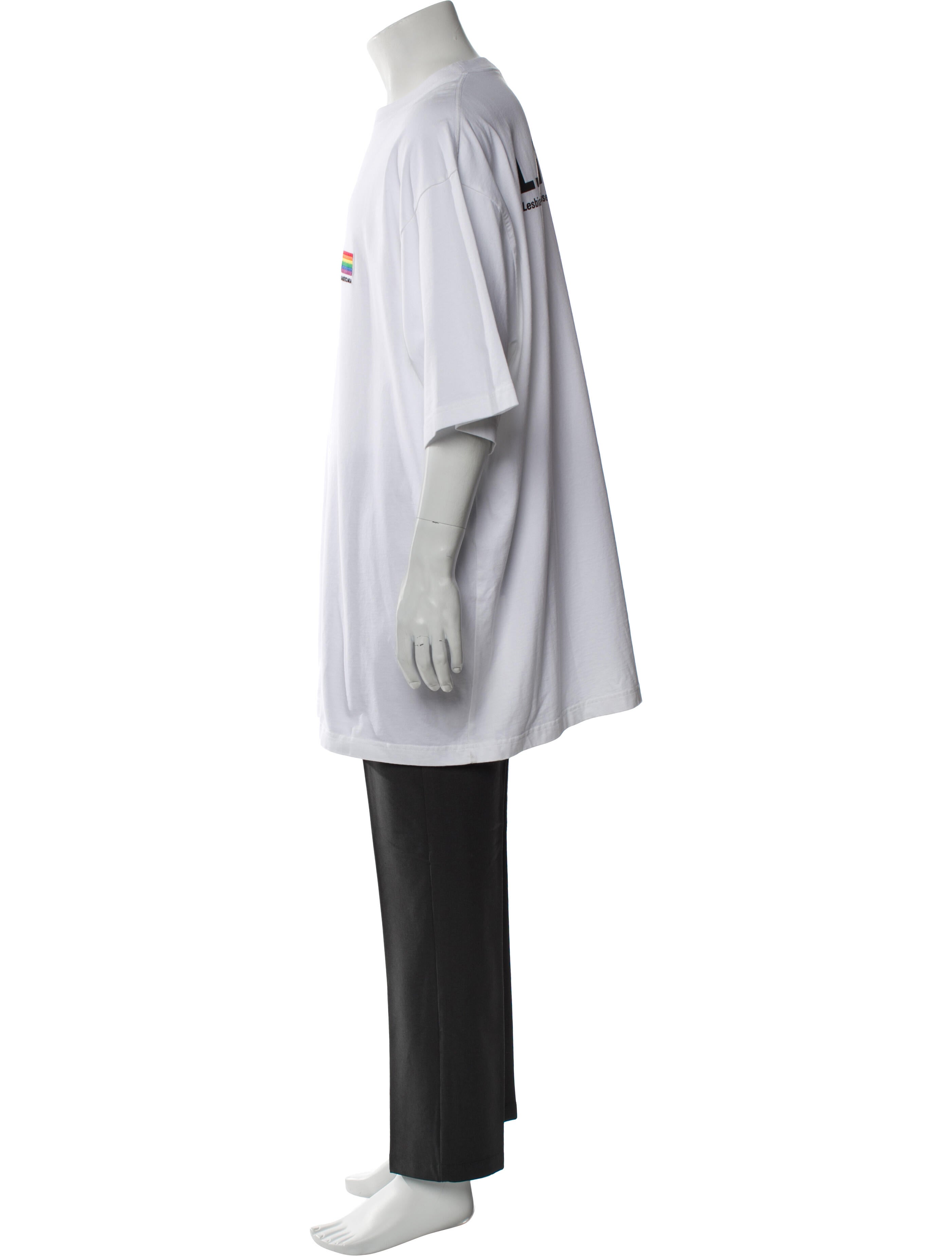 Balenciaga 2021 Signature Logo T-Shirt w/ Tags