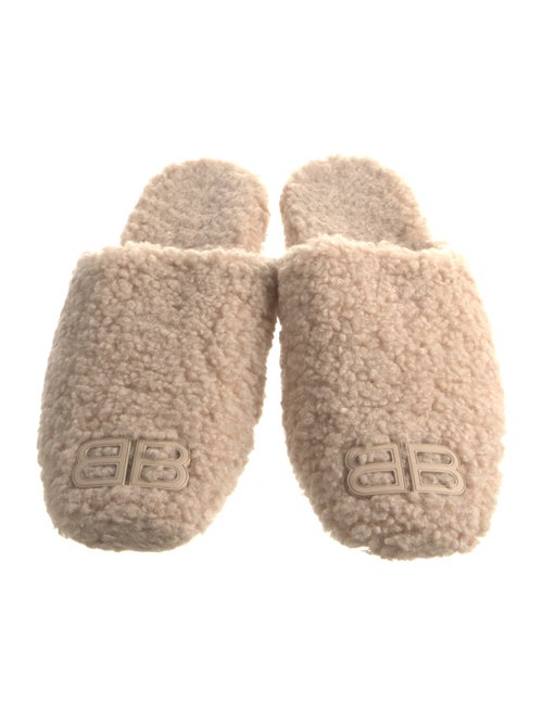 Balenciaga Shearling Mules
