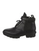 Balenciaga Leather Combat Boots