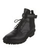 Balenciaga Leather Combat Boots
