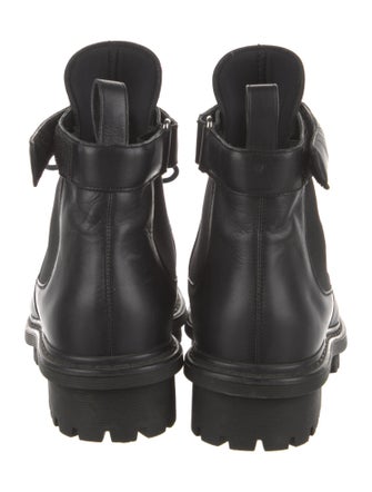 Balenciaga Leather Combat Boots