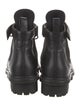 Balenciaga Leather Combat Boots